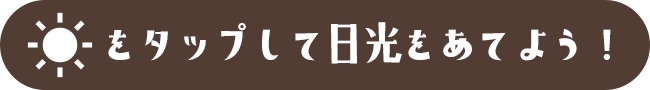 太陽をタップして日光をあてよう！